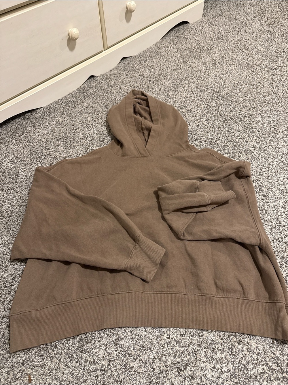 Old Navy Brown Women's Hooded Pullover Sweatshirt